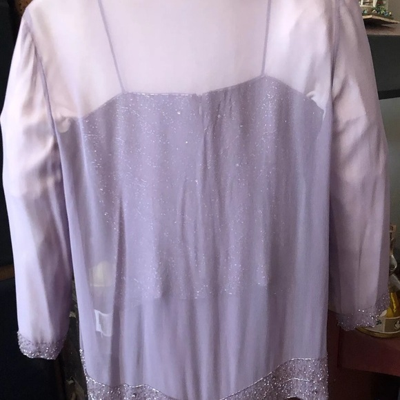 Elegance Montage Collection Mini Cheri Gown Size 12 Lavender - Picture 6 of 16